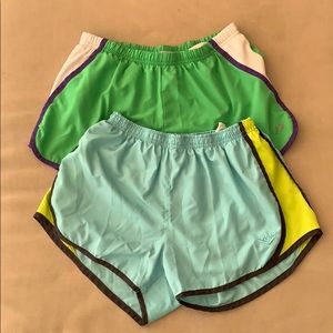 Bundle of athletic running shorts
